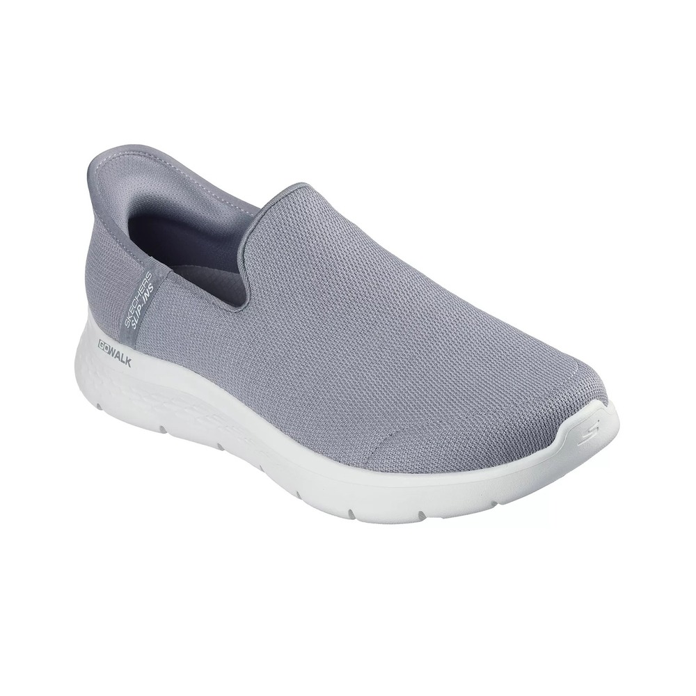 Skechers Go Walk Flex 216335 Gray Slip-Ins Mens Walking Shoes Size 14 New